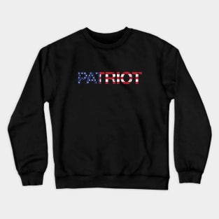 US Flag T-Shirt for Patriotic Americans Who Don't Kneel Crewneck Sweatshirt